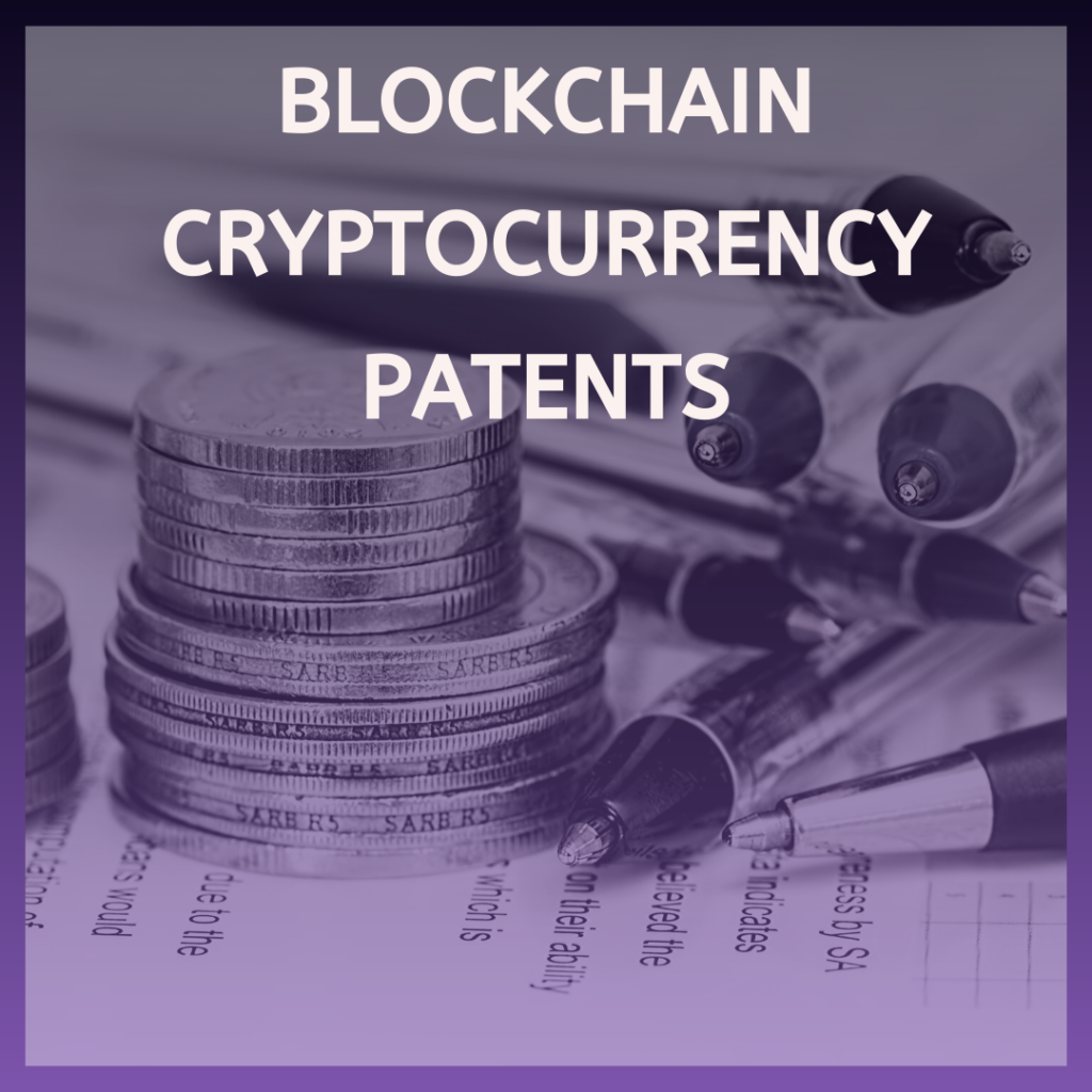 cryptocurrency patents