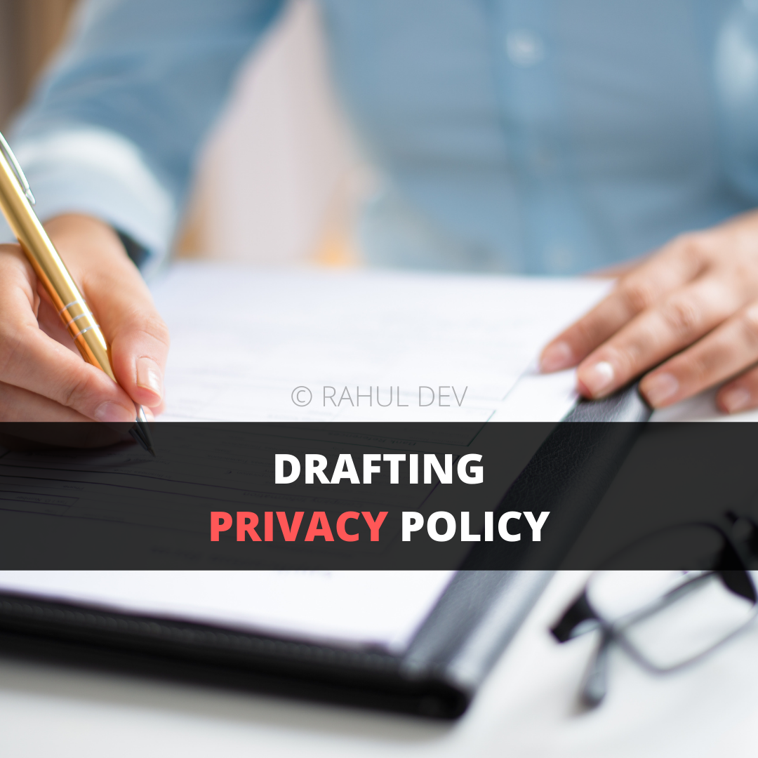 contract attorney for writing privacy policy