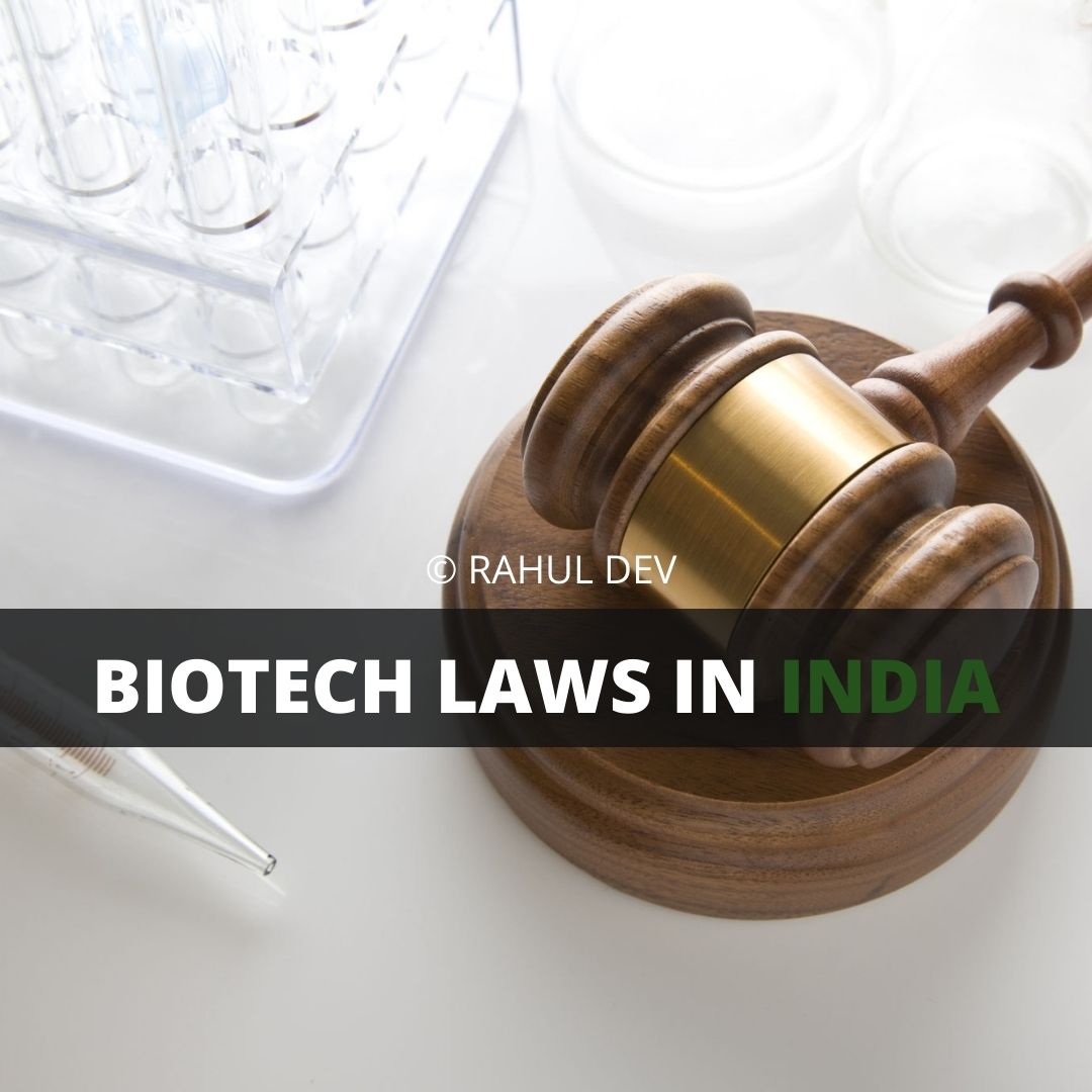 Biotech laws in India