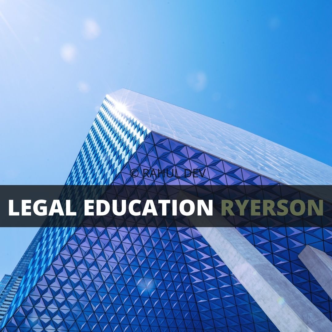 Legal education ryerson