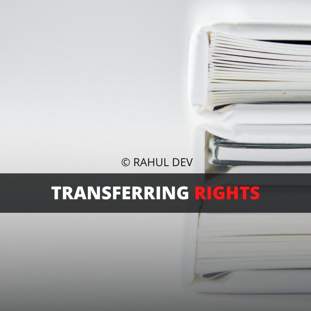Transferring Rights