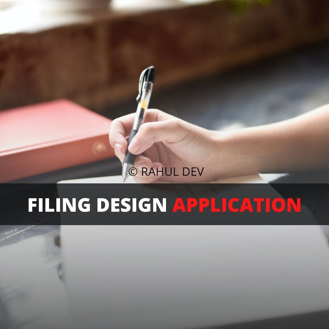 filing design application