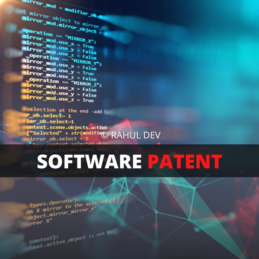 Software application patent