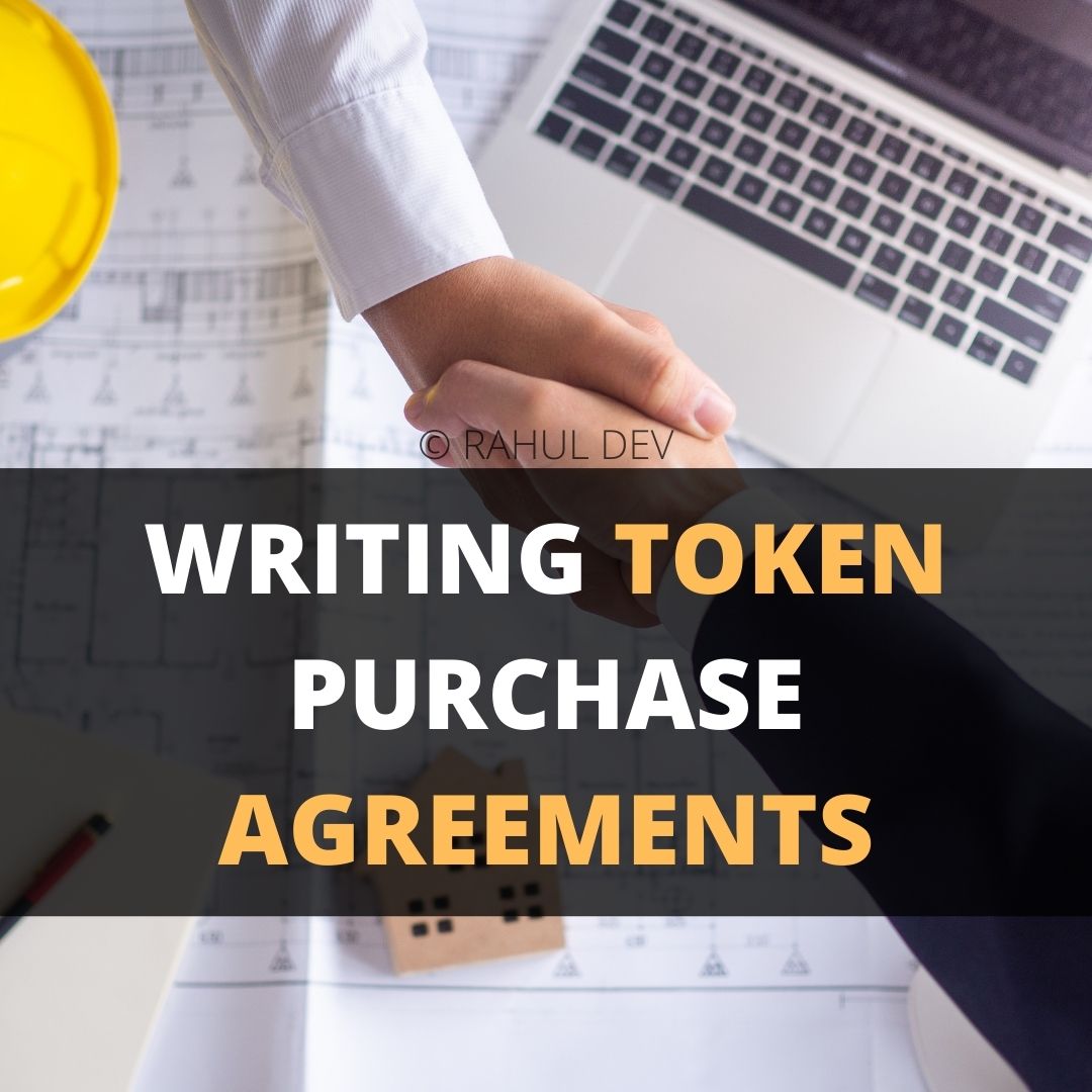 token sale agreement